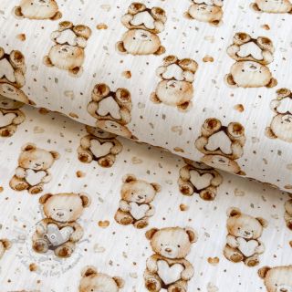 Dvoslojna gaza/muslin Little things design B