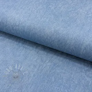 JEANS DENIM HEAVY Animal printed light blue