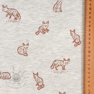 Úplet Hidden foxie ecru melange