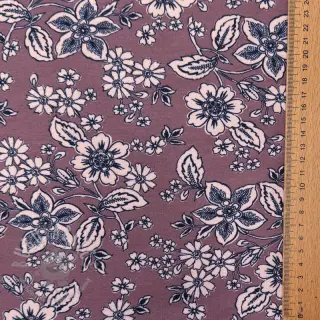 Kosmatena prevešanka SOFT Flowers old blush