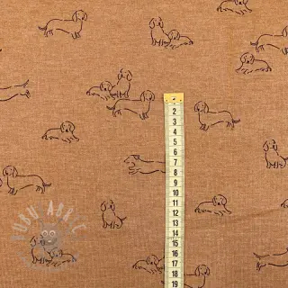 Kosmatena prevešanka Dogs camel melange