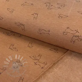 Kosmatena prevešanka Dogs camel melange