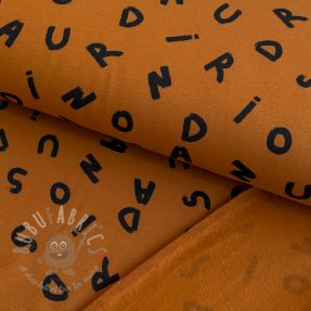 Kosmatena prevešanka SOFT Letters hazel