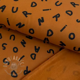 Kosmatena prevešanka SOFT Letters hazel