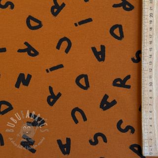 Kosmatena prevešanka SOFT Letters hazel