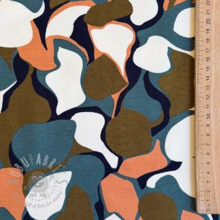 Kosmatena prevešanka SOFT Abstract nutmeg