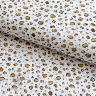 Dvoslojna gaza/muslin Skin white digital print