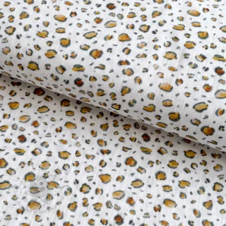 Dvoslojna gaza/muslin Skin white digital print