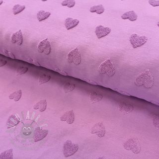 Frotir Hearts lilac