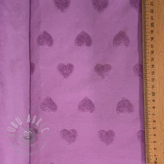 Frotir Hearts lilac