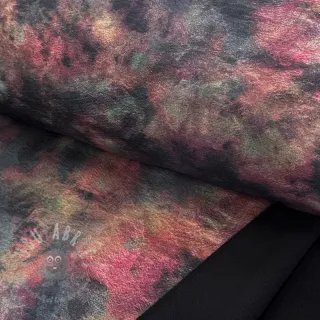 Softshell Abstract anthracite digital print