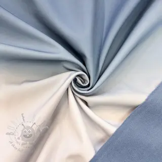 Softshell Gradient indigo digital print