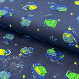 Jersey NEON Bumper cars midnight blue
