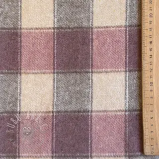 Blago za ženski kostim YARN DYED BRUSHED Check blush