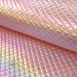 Prešita tkanina Fancy diamonds light pink