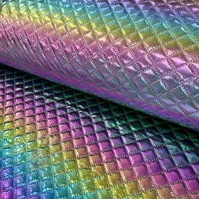 Prešita tkanina Fancy diamonds multi