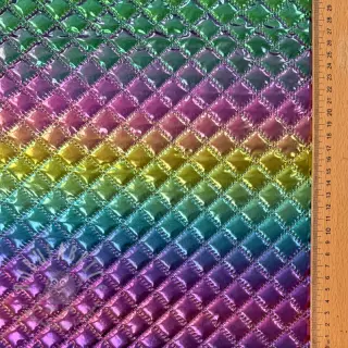 Prešita tkanina Fancy diamonds multi