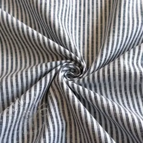 Lan z bombažem Stripe navy