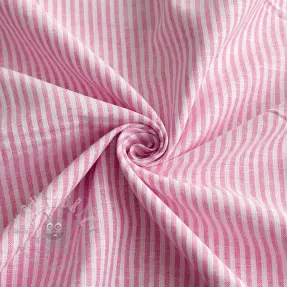 Lan z bombažem Stripe fuchsia