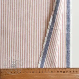 Lan z bombažem Stripe rose