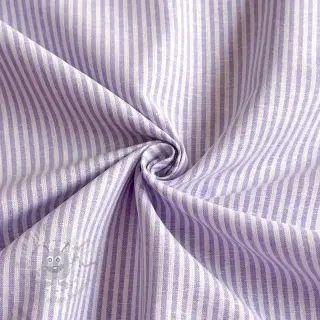 Lan z bombažem Stripe purple
