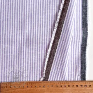 Lan z bombažem Stripe purple