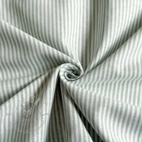 Lan z bombažem Stripe pastel green