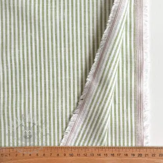 Lan z bombažem Stripe green