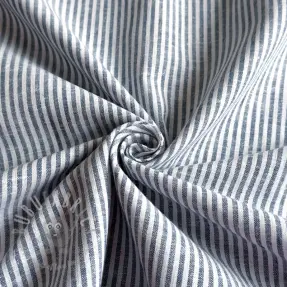 Lan z bombažem Stripe jeans