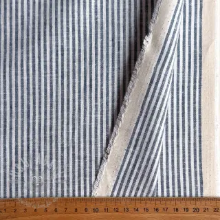 Lan z bombažem Stripe jeans