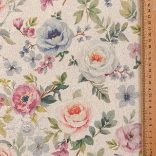 Dekorativno blago Linenlook Romance digital print