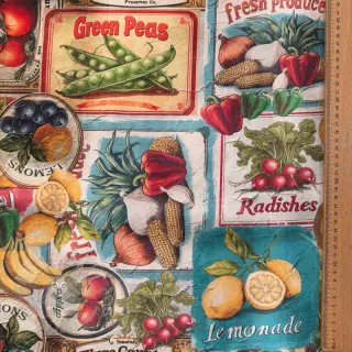 Dekorativno blago Vegetables digital print