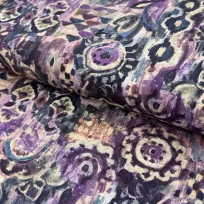 Dekorativno blago Abstract purple digital print
