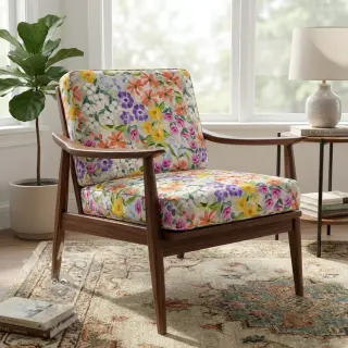Dekorativno blago Floralia multi digital print