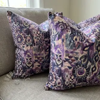 Dekorativno blago Abstract purple digital print