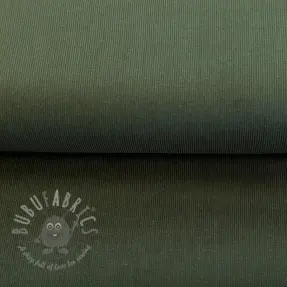 Pran raztegljiv žamet army green