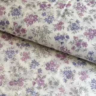 Liocel z lanom in svilo Retro Flowers design C
