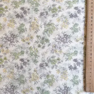 Liocel z lanom in svilo Retro Flowers design D