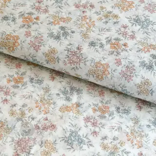 Liocel z lanom in svilo Retro Flowers design E