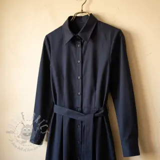 Bombažna tkanina TWILL Mango marine