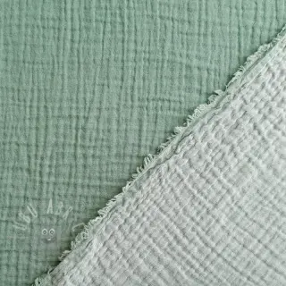 Dvoslojna gaza/muslin DOUBLE FACE light mint