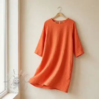 Dvoslojna gaza/muslin DOUBLE FACE peach