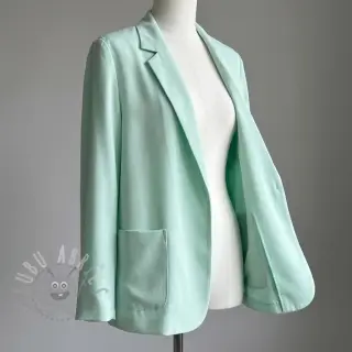 Viskoza z lanom BUBBLY misty jade