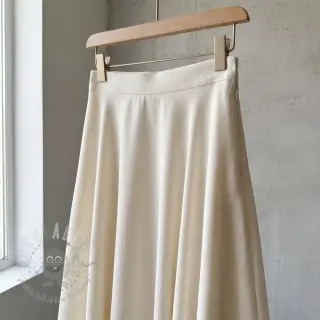 Viskoza z lanom BUBBLY off white