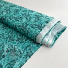 Viskoza RAYON POPLIN Paisley design C