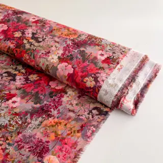 Viskoza RAYON POPLIN Blossoms design A