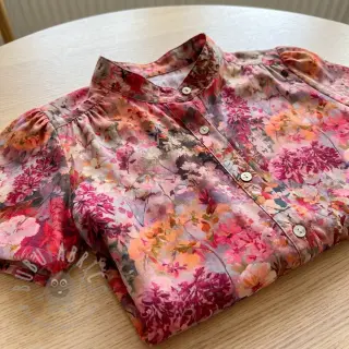 Viskoza RAYON POPLIN Blossoms design A