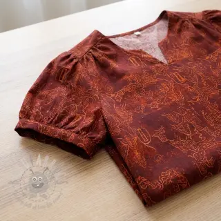 Viskoza RAYON POPLIN Flow design B