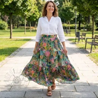 Viskoza RAYON POPLIN Eve design B