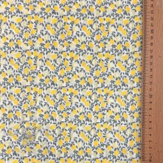 Bombažna tkanina DOBBY Lemons digital print